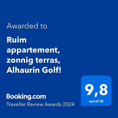 Ruim Appartement, Zonnig Terras, Alhaurin Golf! Alhaurín el Grande Exterior photo